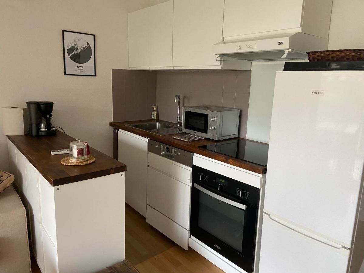 Charmant Appartement Central Terrasse Proche Gare Sete Ngoại thất bức ảnh